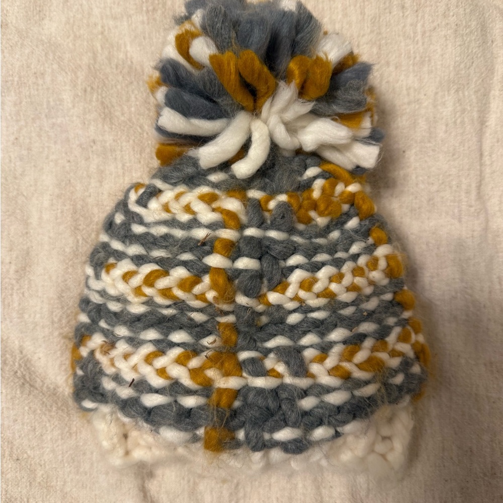 Cozy Knit Pom-Pom Beanie for Kids